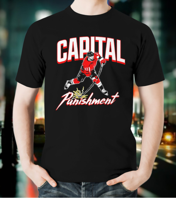 Tom Wilson Capital Punishment Washington Capitals Hockey T-Shirt