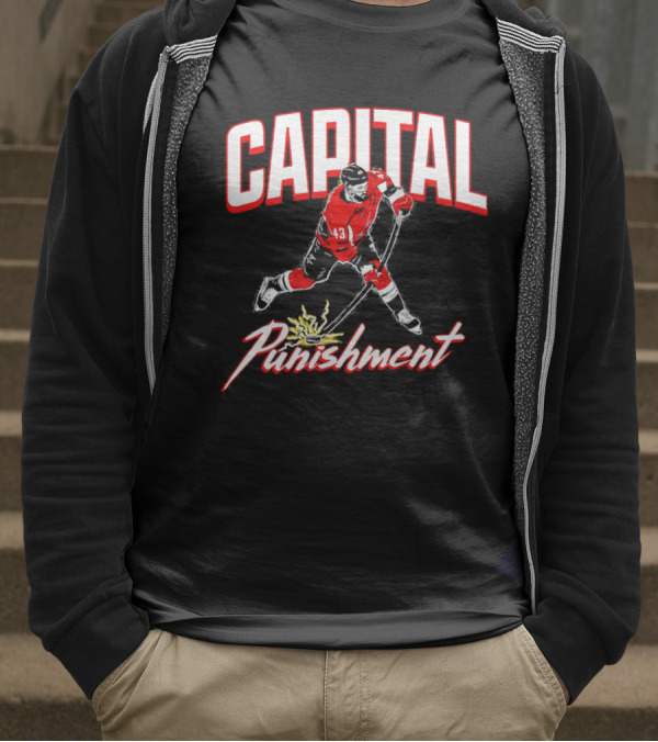 Tom Wilson Capital Punishment Washington Capitals Hockey T-Shirt