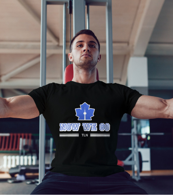 Now We Go TLN Toronto Maple Leafs Hockey CN Tower Icon T-Shirt