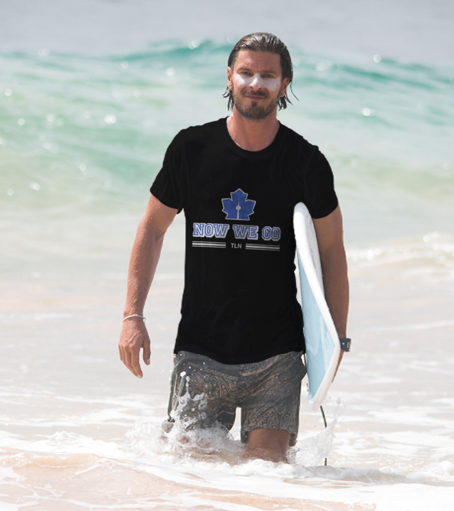 Now We Go TLN Toronto Maple Leafs Hockey CN Tower Icon T-Shirt