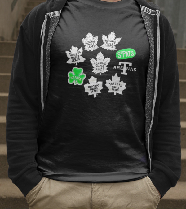 St Pats Arenas Toronto Maple Leafs Shamrock Classic T-Shirt