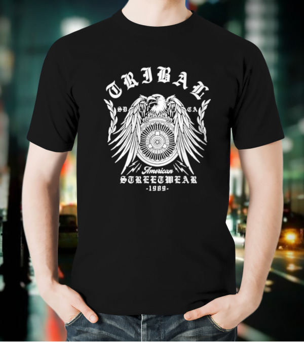 Tribal Gear USA Eagle American Streetwear 1989 T-Shirt