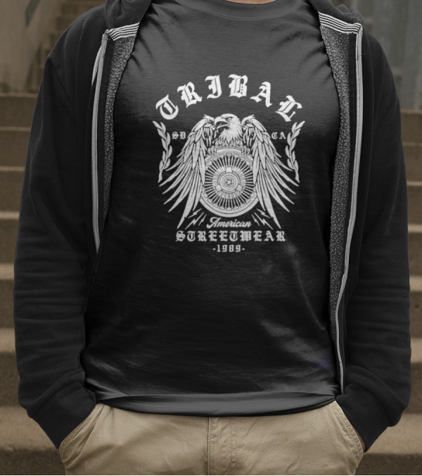 Tribal Gear USA Eagle American Streetwear 1989 T-Shirt