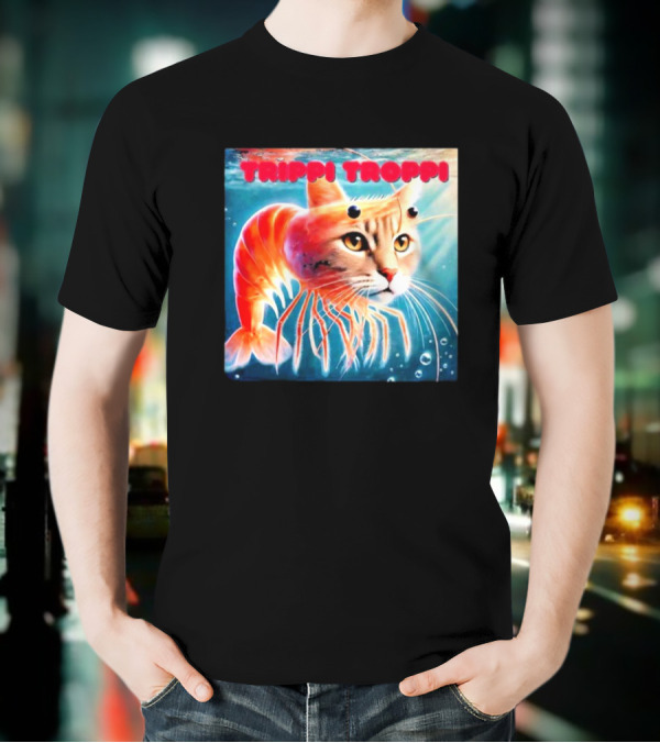 Trippi Troppi Cat Shrimp Hybrid T-Shirt
