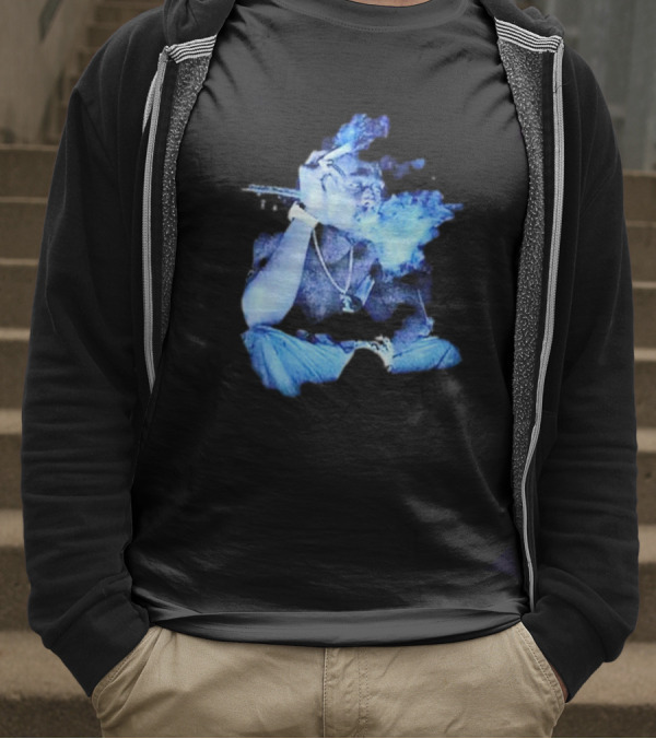 Tupac Shakur 2Pac Remember Me Smoke Album Cover Imagery T-Shirt