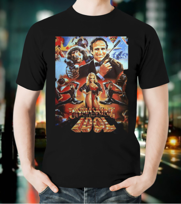 Unmasking The Idol Movie With Spy And Ninja Imagery T-Shirt