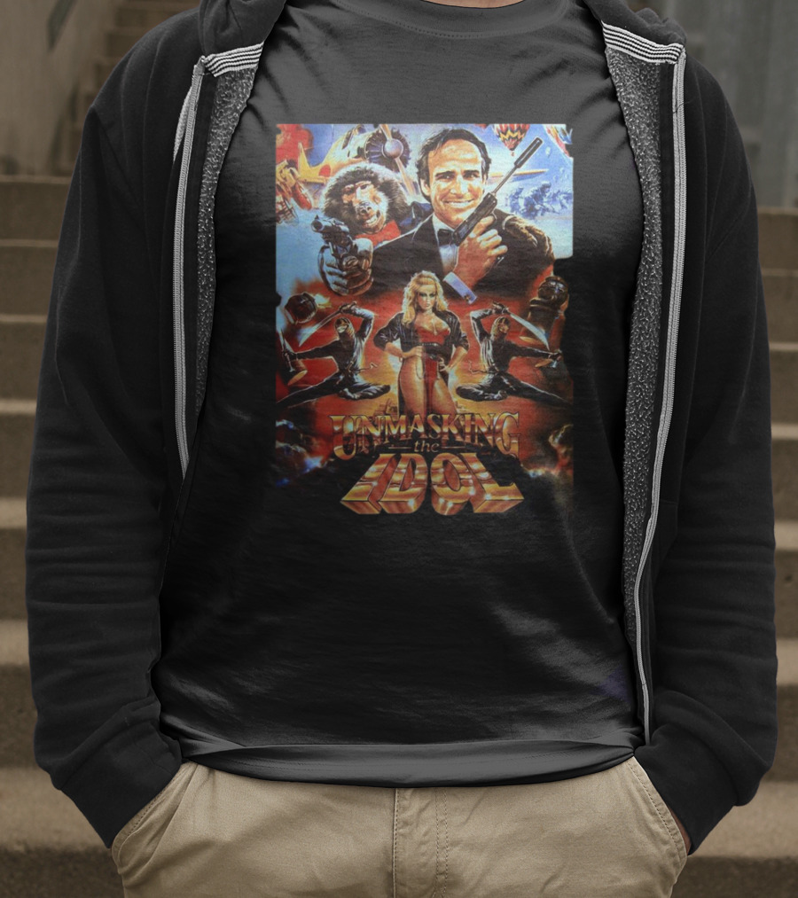 Unmasking The Idol Movie With Spy And Ninja Imagery T-Shirt