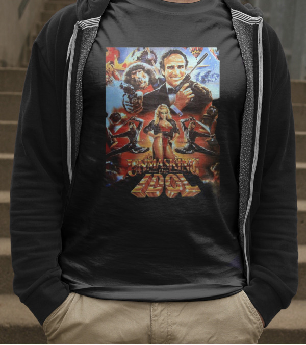Unmasking The Idol Movie With Spy And Ninja Imagery T-Shirt