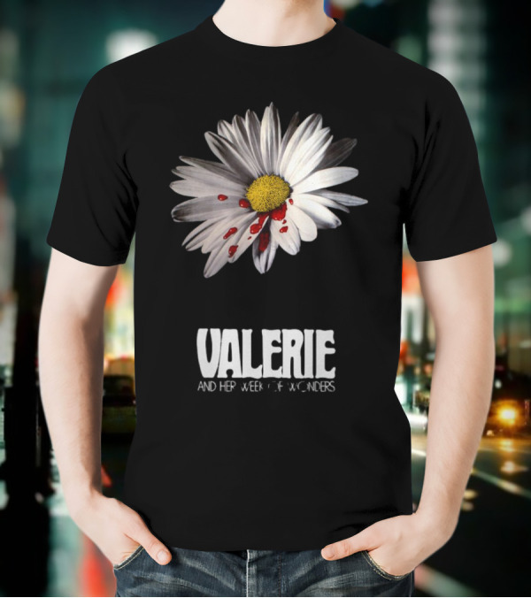 Valerie And Her Week Of Wonders Daisy With Blood Drops T-Shirt