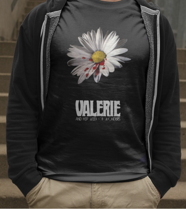 Valerie And Her Week Of Wonders Daisy With Blood Drops T-Shirt
