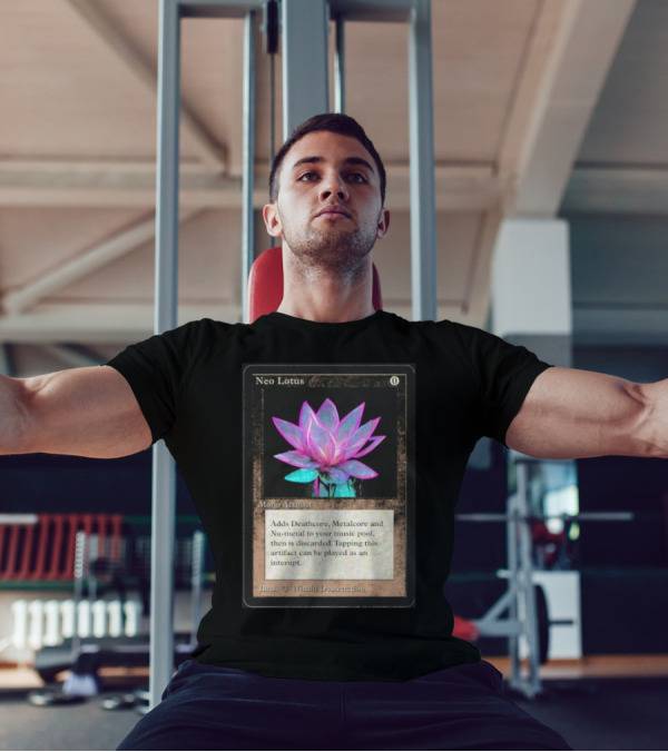 Neo Lotus Mono Artifact Adds Deathcore Metalcore Nu-Metal Within Destruction T-Shirt