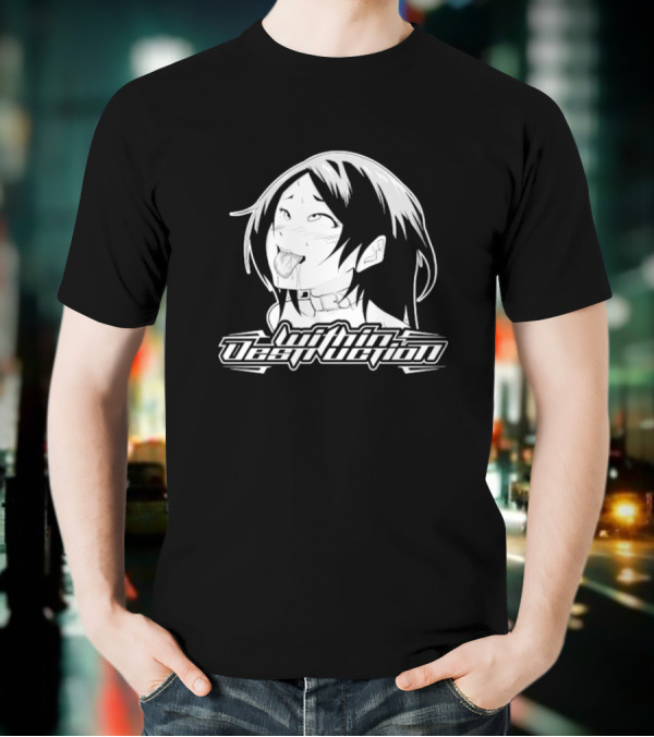Within Destruction Dabihotion Slampai Anime Girl Graphic T-Shirt