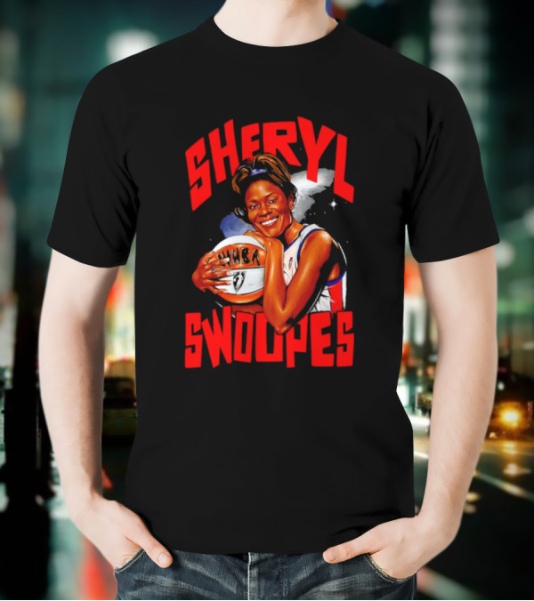 Sheryl Swoopes WNBA Women's Basketball Player T-Shirt