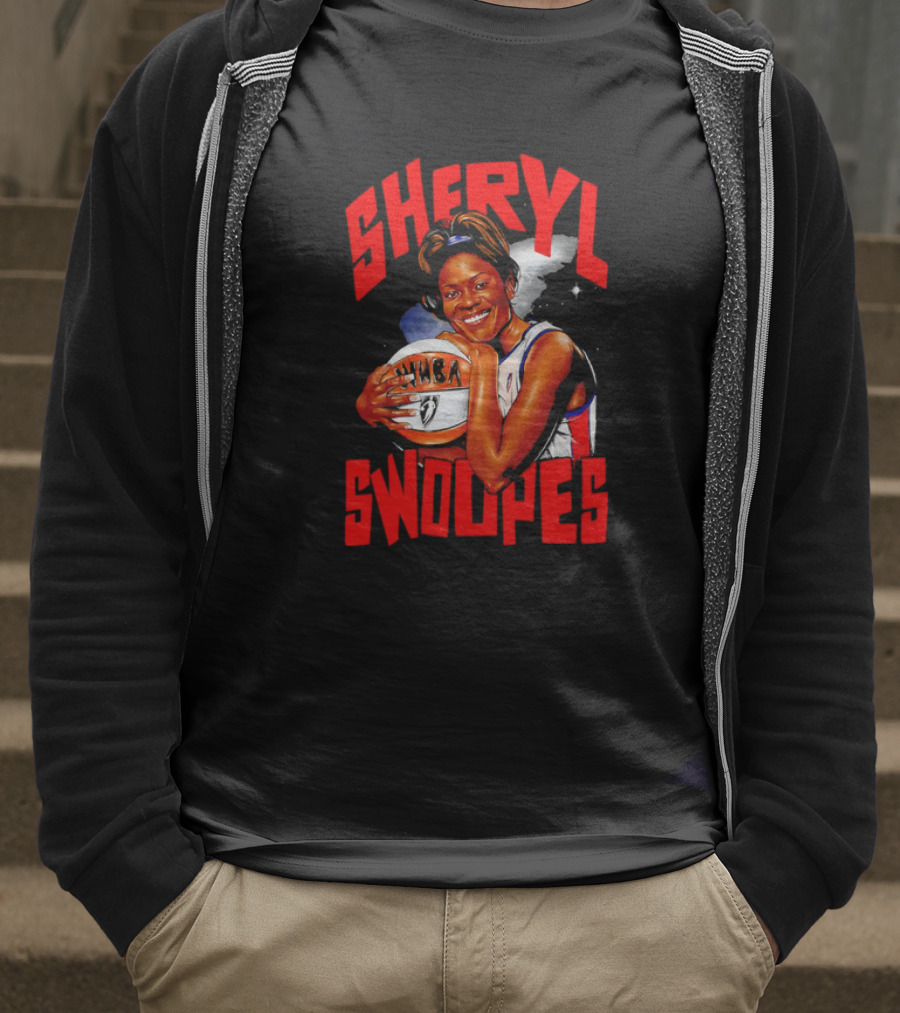 Sheryl Swoopes WNBA Women's Basketball Player T-Shirt