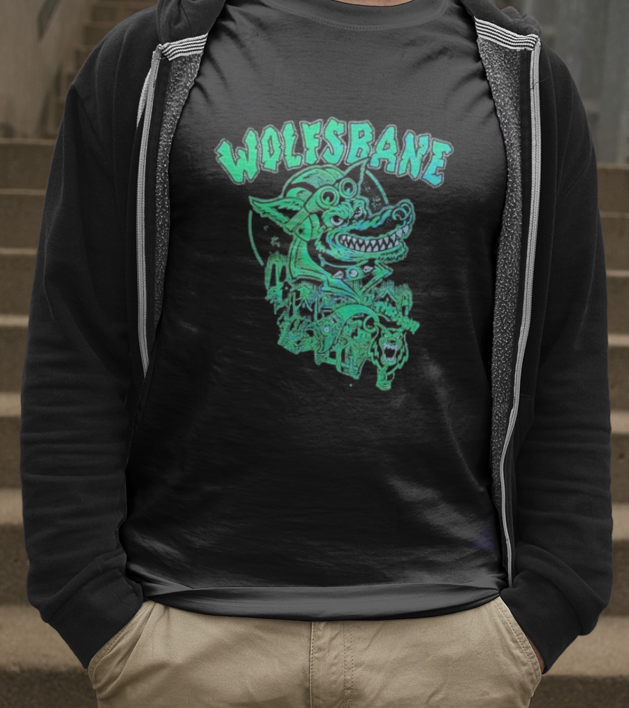 Wolfsbane Meanie Lost My Mind When I Saw Wolves T-Shirt