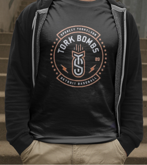 Spencer Torkelson Tork Bombs Detroit Baseball T-Shirt