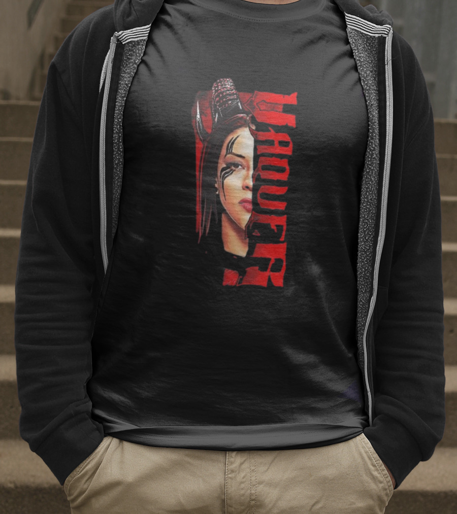 Stephanie Vaquer Split Face 2025 T-Shirt