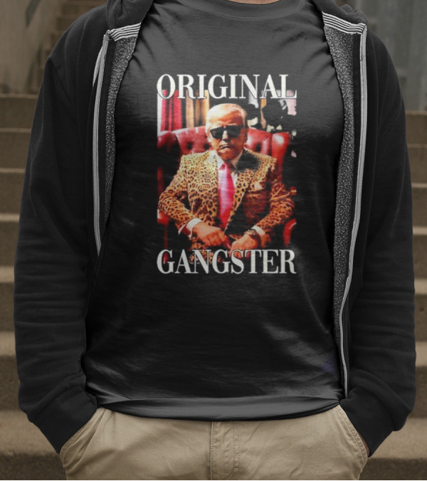 Tammie McDonald Original Gangster Leopard Suit And Sunglasses T-Shirt