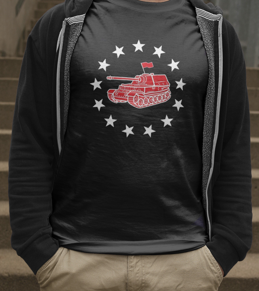 Tank For Flagg 2025 Red Tank And Stars T-Shirt