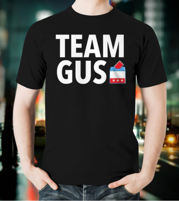 Team Gus Voting Box Stars T-Shirt