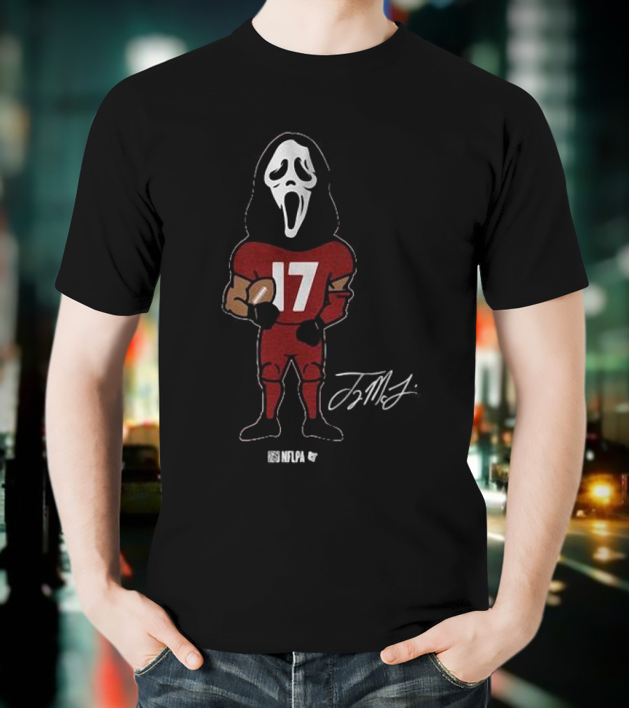Terry McLaurin Scary Terry 17 Football Player Mask T-Shirt
