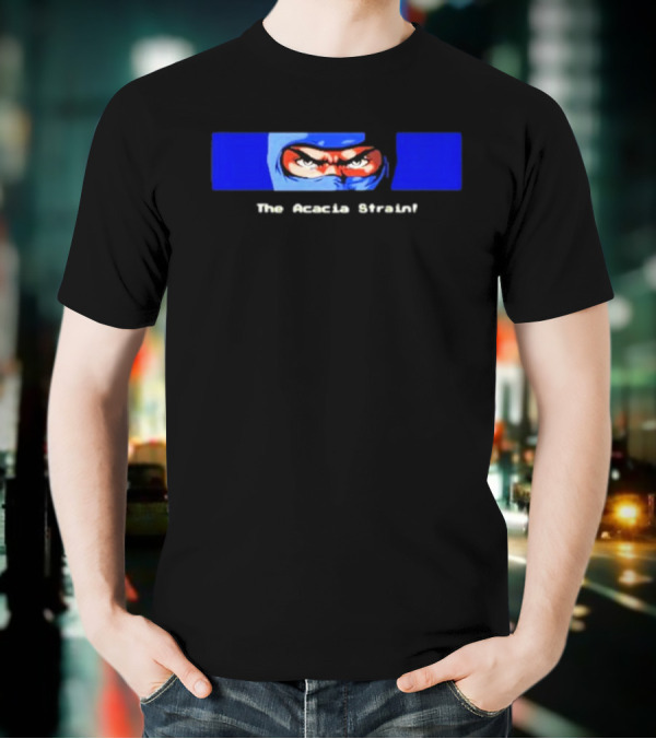 The Acacia Strain Ninja Eyes Blue Artwork T-Shirt