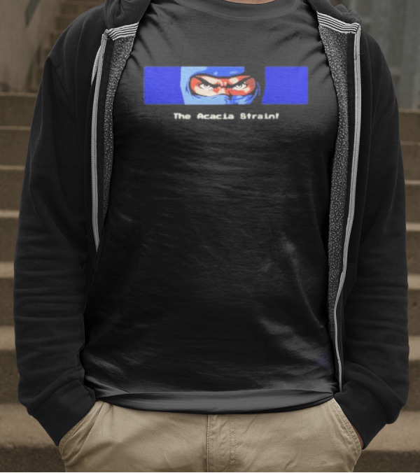 The Acacia Strain Ninja Eyes Blue Artwork T-Shirt