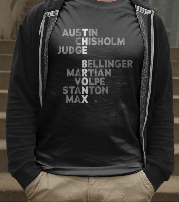 Austin Chisholm Judge The Bronx Bellinger Martian Volpe Stanton Max 2025 T-Shirt