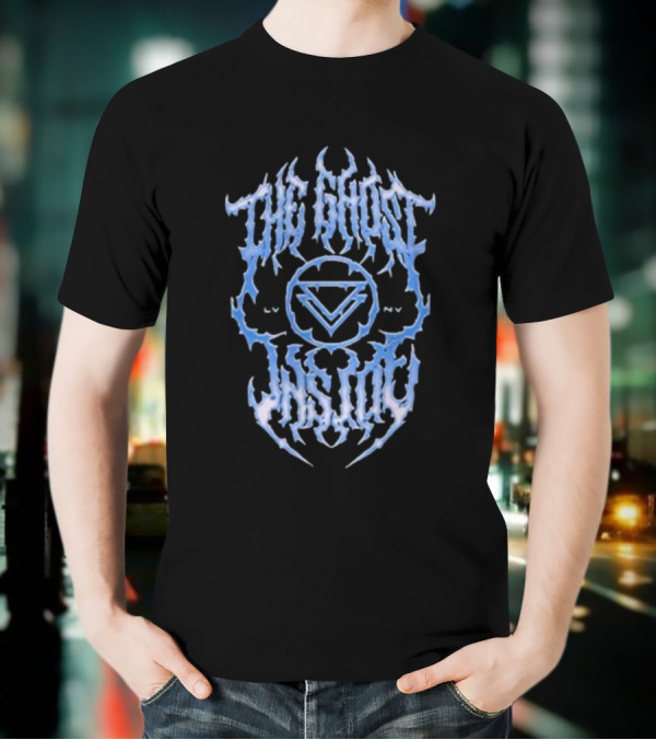 The Ghost Inside Death Metal Band Logo In Blue With Symbol T-Shirt