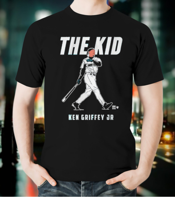 The Kid Ken Griffey Jr. Iconic Baseball Legend Seattle Mariners T-Shirt