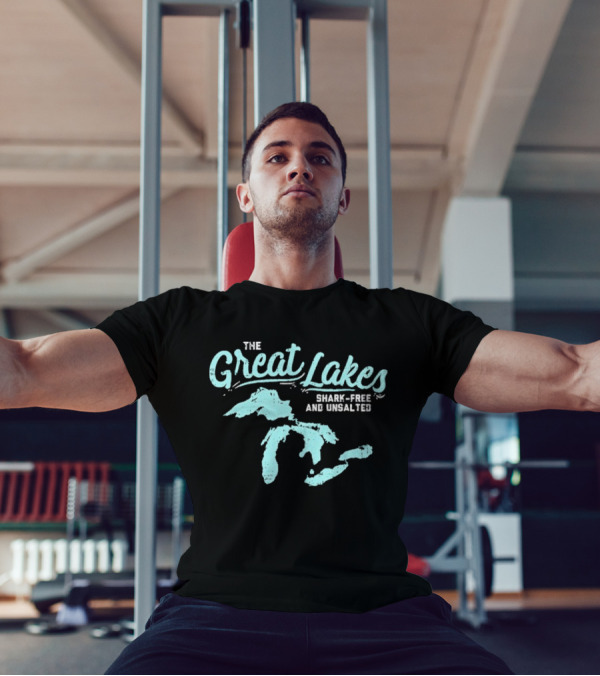 The Great Lakes Shark-Free Unsalted Summer Adventure T-Shirt