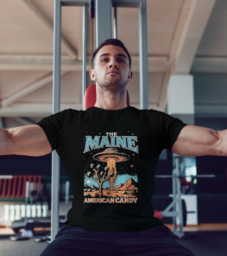 The Maine American Candy UFO Desert Scene T-Shirt
