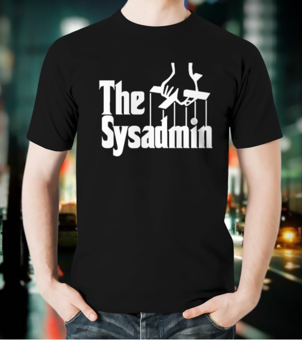 The Sysadmin Puppet Strings Power Reference T-Shirt