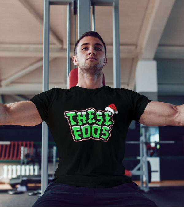 These Foos Santa Hat Christmas Spirit T-Shirt