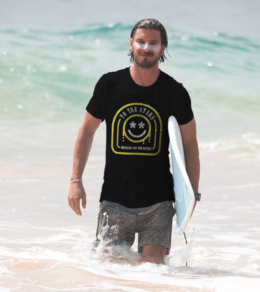 To The Stars Smiley Embraced For The Future T-Shirt