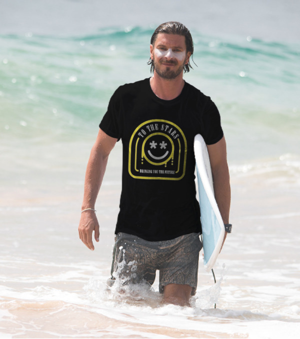 To The Stars Smiley Embraced For The Future T-Shirt