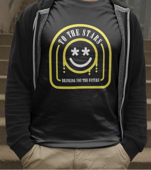 To The Stars Smiley Embraced For The Future T-Shirt