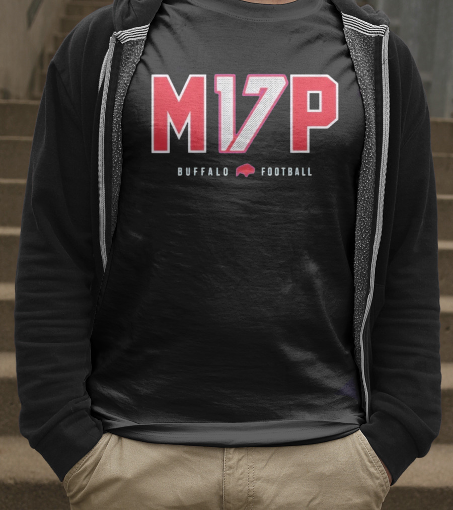 Buffalo Football M17P Josh Allen MVP T-Shirt