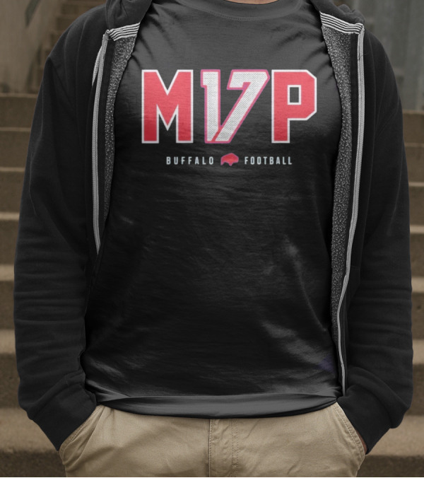 Buffalo Football M17P Josh Allen MVP T-Shirt