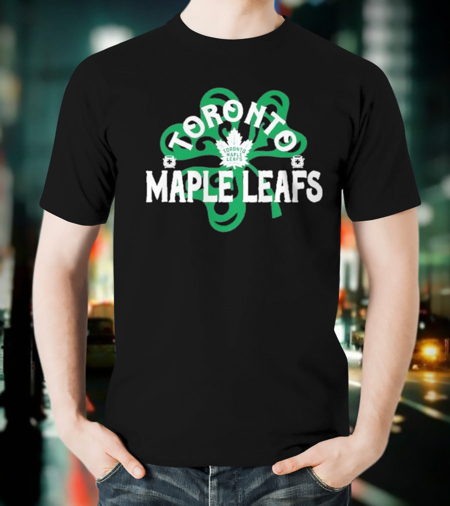 Toronto Maple Leafs St. Patrick’s Day Shamrock Richmond T-Shirt
