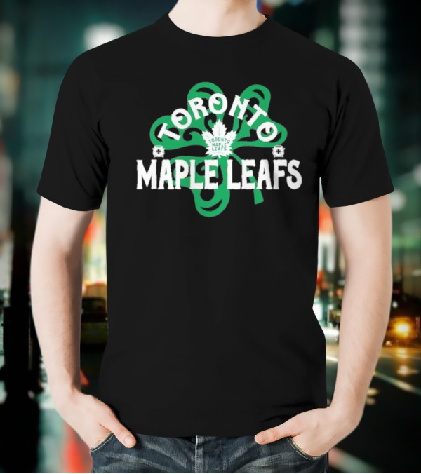 Toronto Maple Leafs St. Patrick’s Day Shamrock Richmond T-Shirt