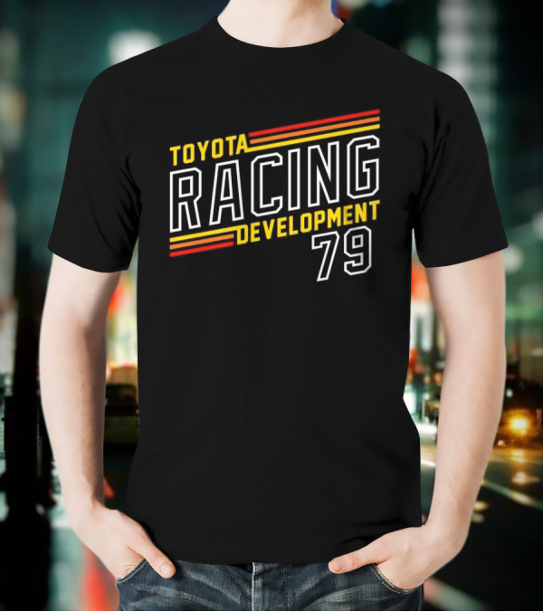 TRD Toyota Racing Development 79 Racing Stripe Logo T-Shirt