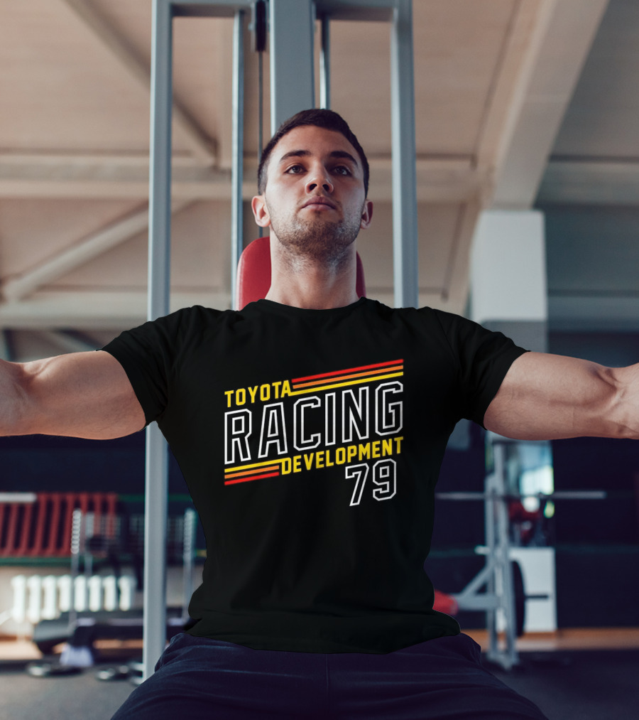 TRD Toyota Racing Development 79 Racing Stripe Logo T-Shirt