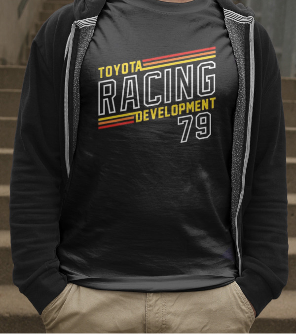 TRD Toyota Racing Development 79 Racing Stripe Logo T-Shirt