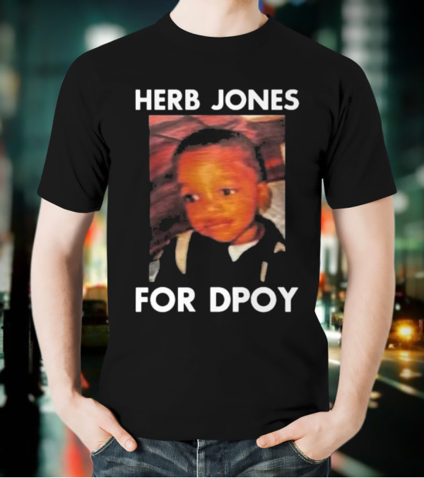 Herb Jones For DPOY Retro Style Photo T-Shirt