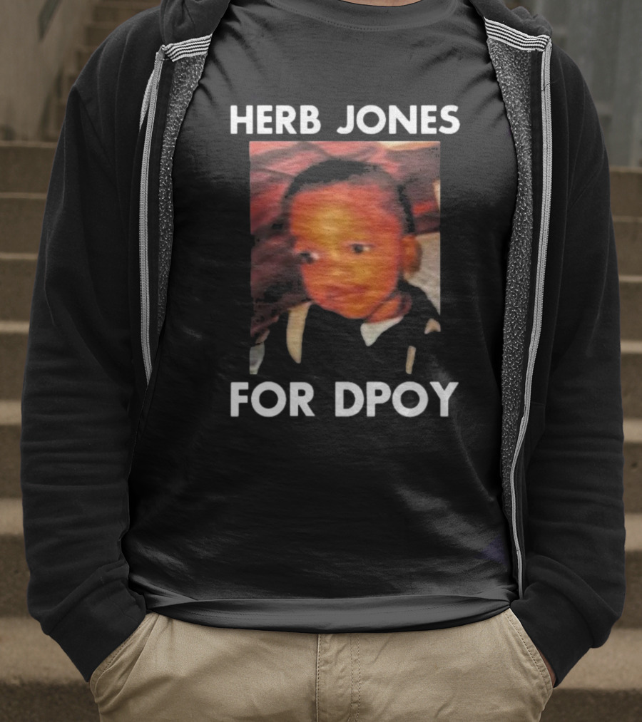 Herb Jones For DPOY Retro Style Photo T-Shirt