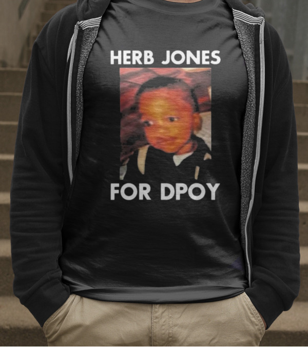 Herb Jones For DPOY Retro Style Photo T-Shirt