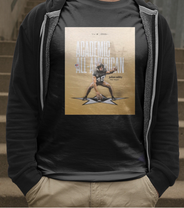 Vanderbilt Football Julian Ashby Academic All-American Long Snapper T-Shirt