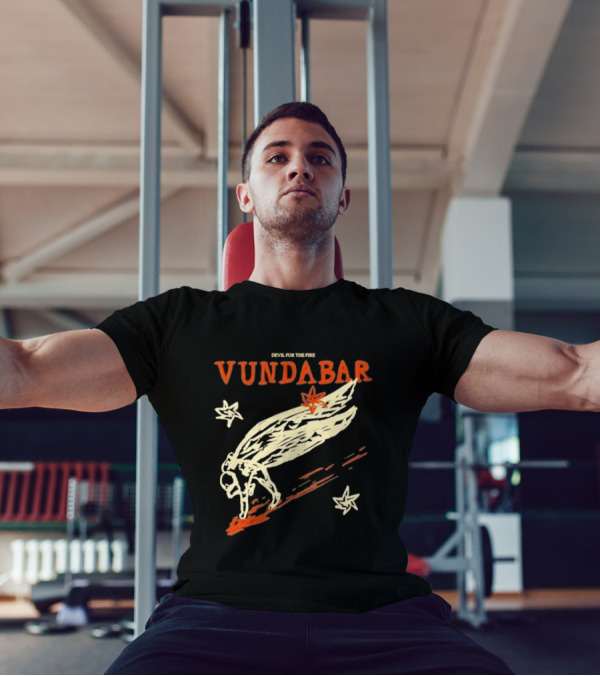 Vundabar Devil For The Fire Winged Creature And Stars T-Shirt