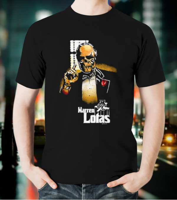 Warren Lotas The Don The Godfather Skeletal Figure Gesture T-Shirt